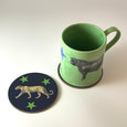 Leopard Pickles Coaster