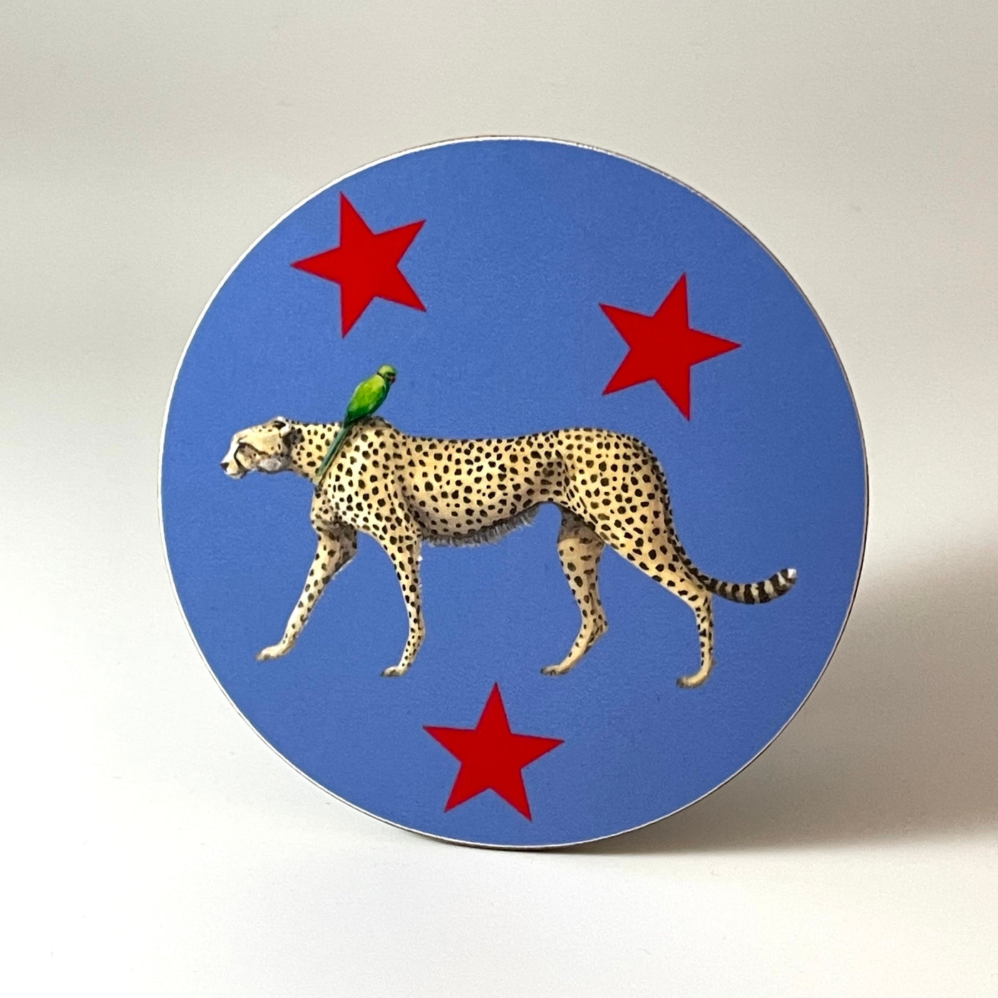 Cheetah and Parrot Linford and Pandora Coaster
