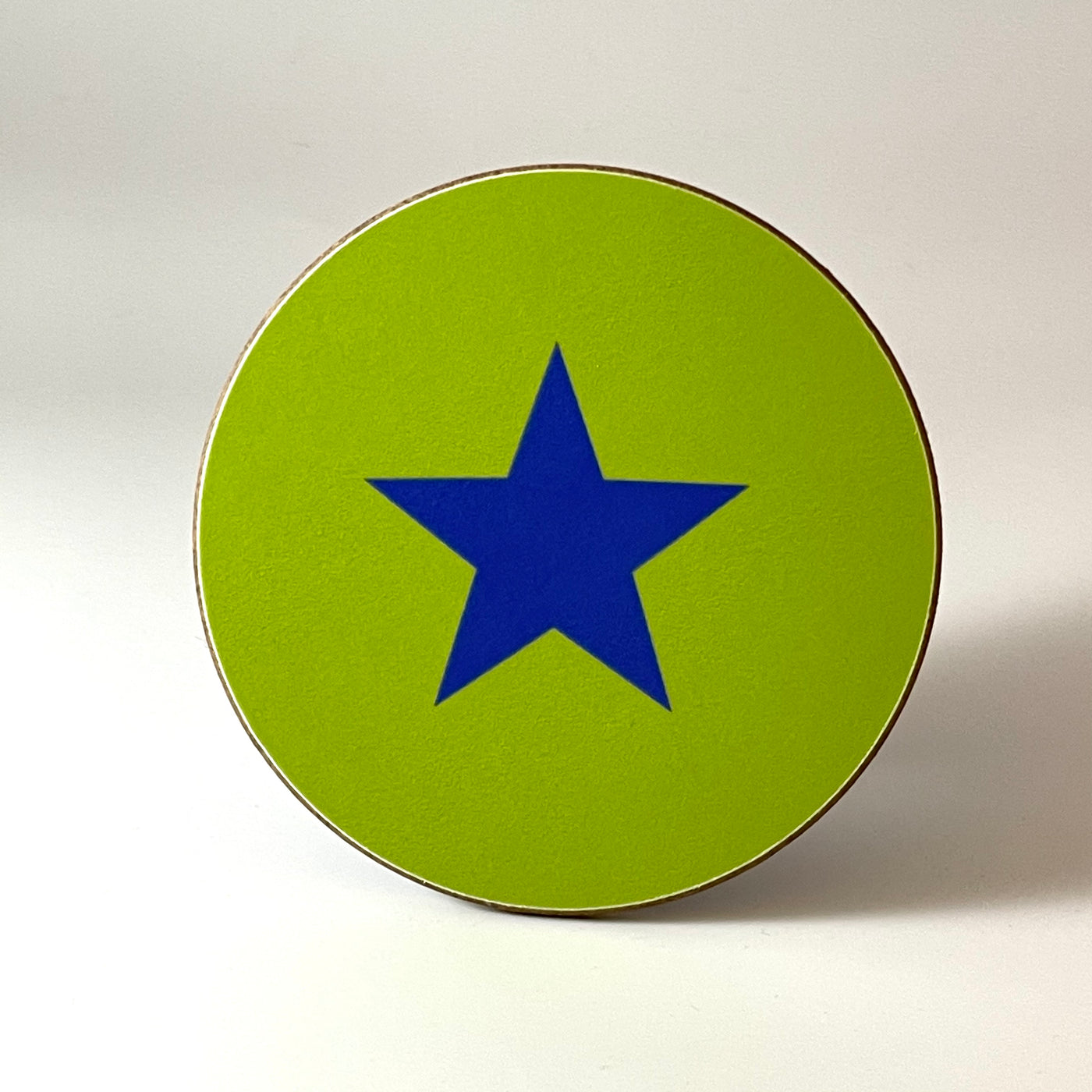 Green and Blue Star Coaster