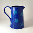 Navy and Blue Star Jug