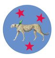 Cheetah and Parrot Linford and Pandora Place Mat