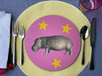 Hippo Henrietta Place Mat