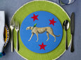 Cheetah and Parrot Linford and Pandora Place Mat