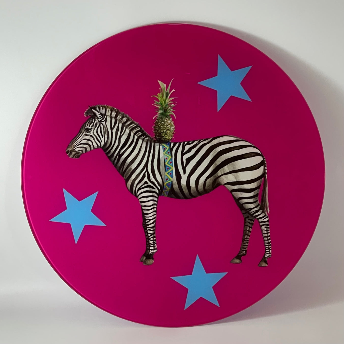 Zebra Ernie Glass Work Top Saver