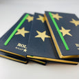 Navy and Gold Star A5 Notebook