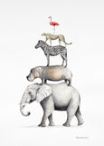 Giant A1 Safari Stack Print Unframed/Unmounted
