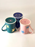 Teal and Gold Star Mini Jug
