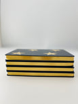 Navy and Gold Star A5 Notebook