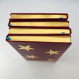 Red and Gold Star A5 Notebook