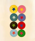 Set of ‘Best Selling’ Eight Star Coasters