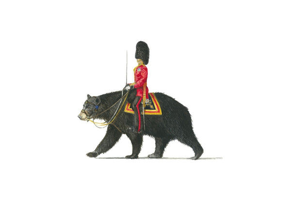 Guards Officer and Bear
