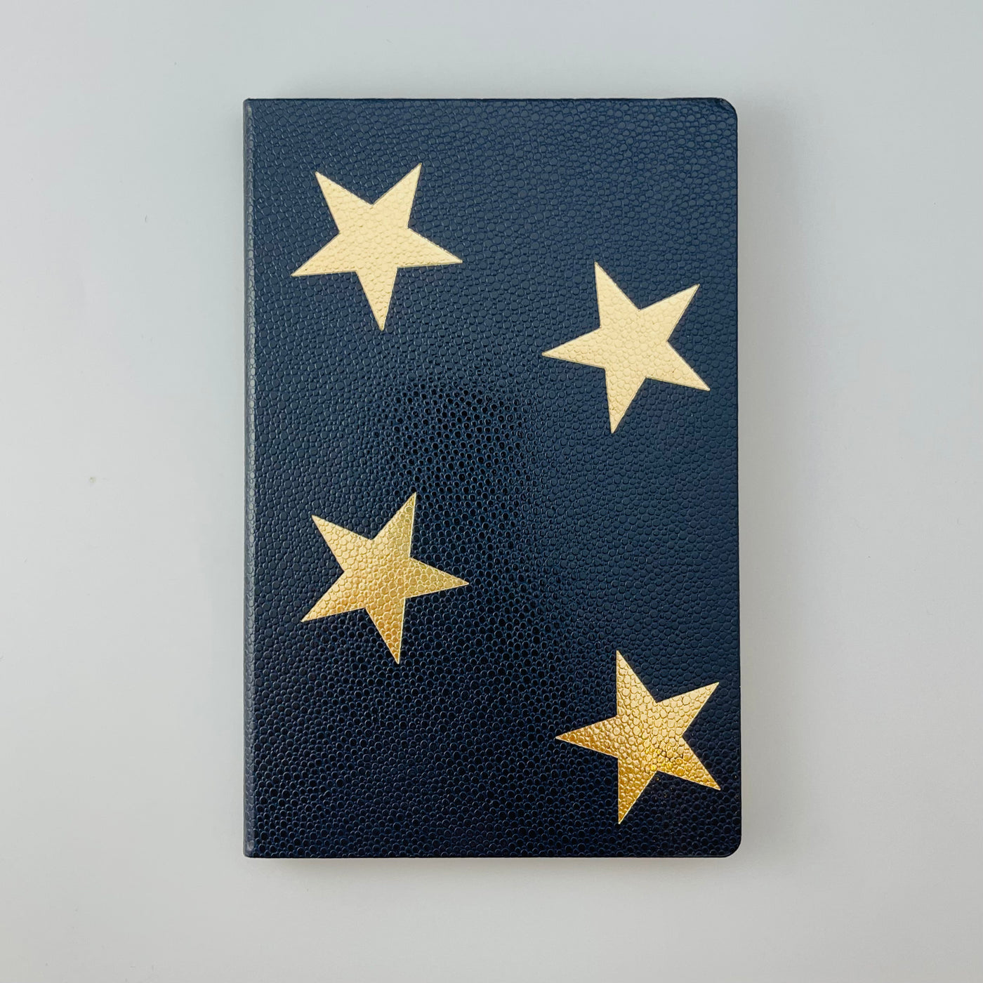 Navy and Gold Star A5 Notebook